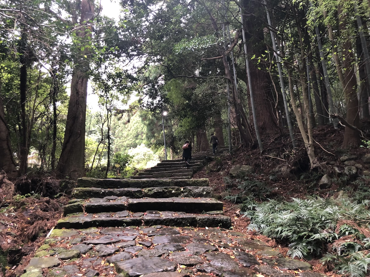 熊野古道の階段