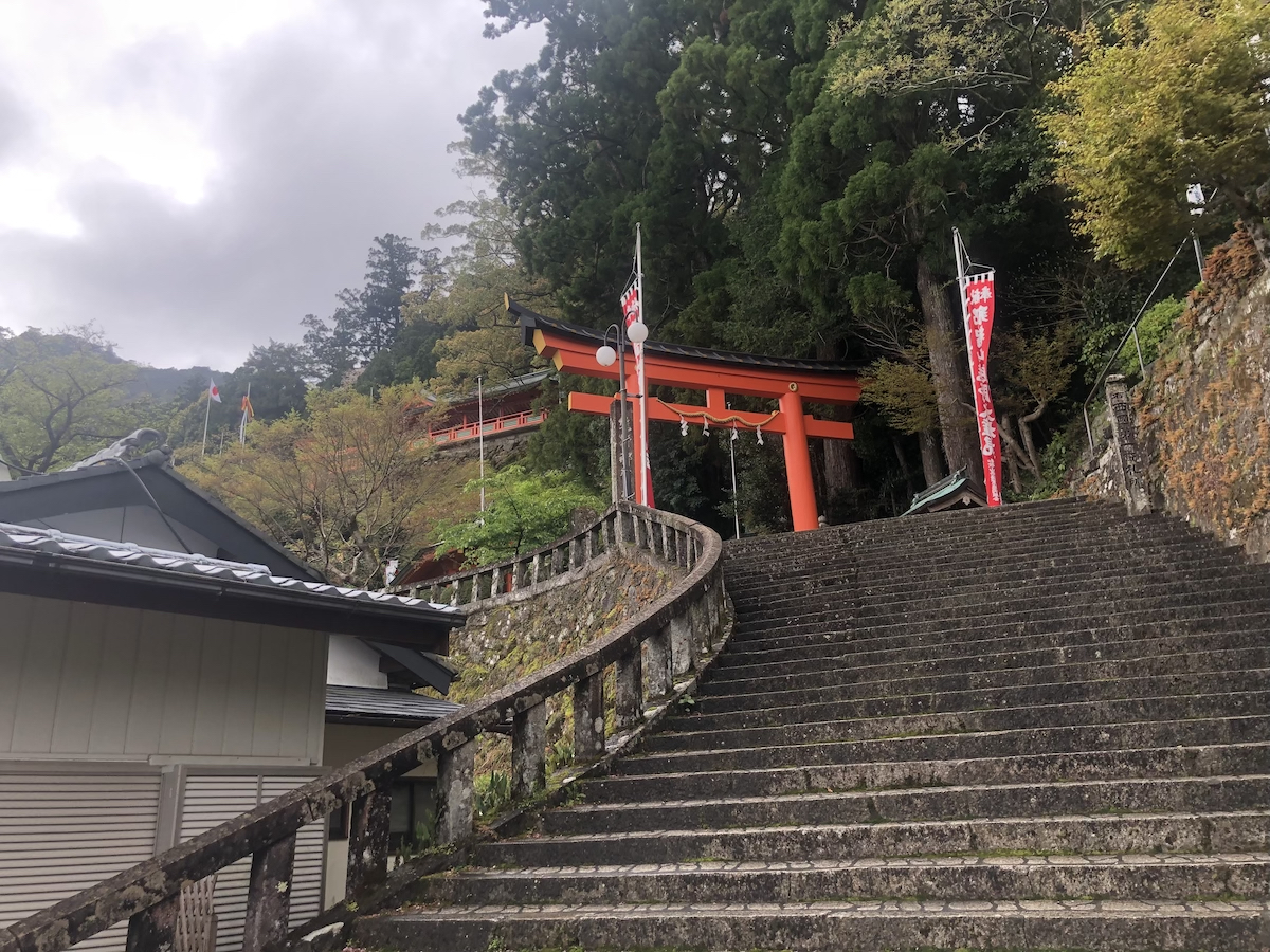 熊野古道の階段